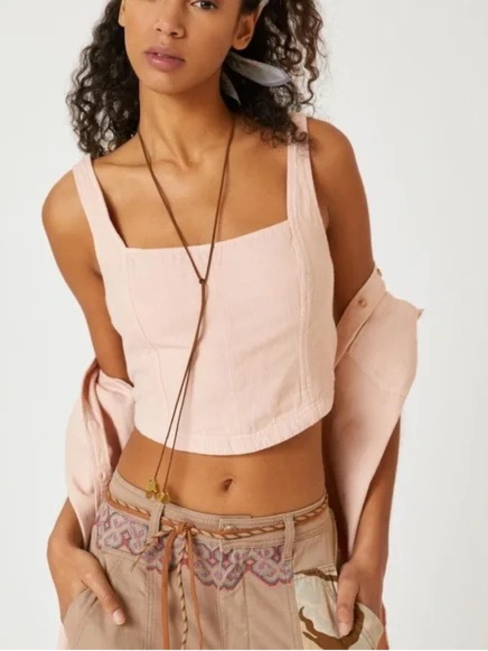 Pilcro by Anthropologie Crop Top